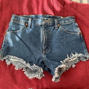 Wrangler jean shorts